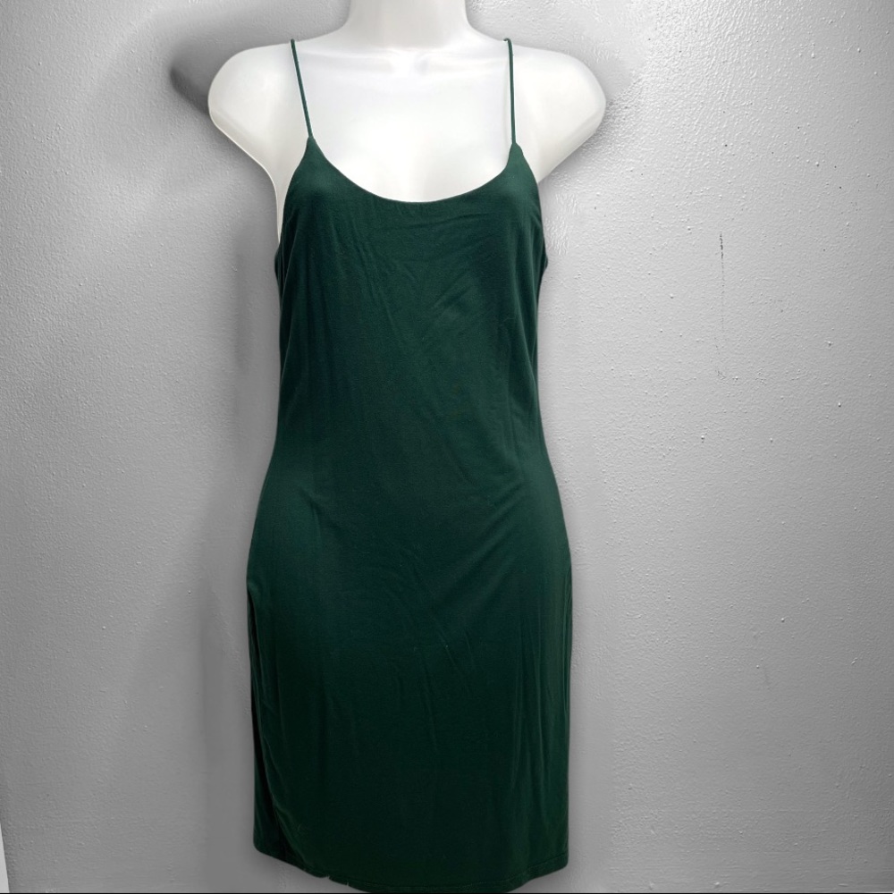 SHEIN Basics Solid Bodycon Dress